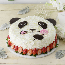 熊猫奶油蛋糕 8寸 